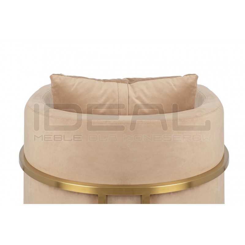 Fotel Art Deco Glamour CHLOE VELVET