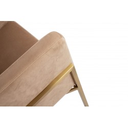 Fotel Art Deco Glamour CHLOE VELVET