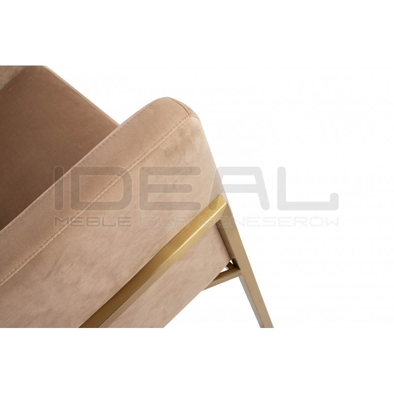 Fotel Art Deco Glamour CHLOE VELVET