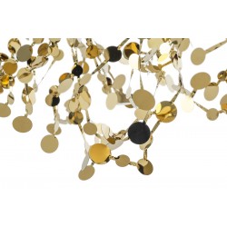 Podwójna lampa wisząca glamour MONETE