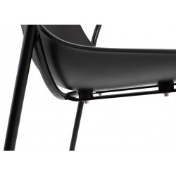 Krzesło z podłokietnikami RESOL ARM czarne