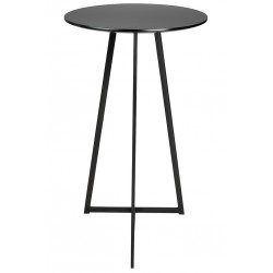 Stół barowy okrągły ALLEN 60 czarny