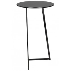 Stół barowy okrągły ALLEN 60 czarny