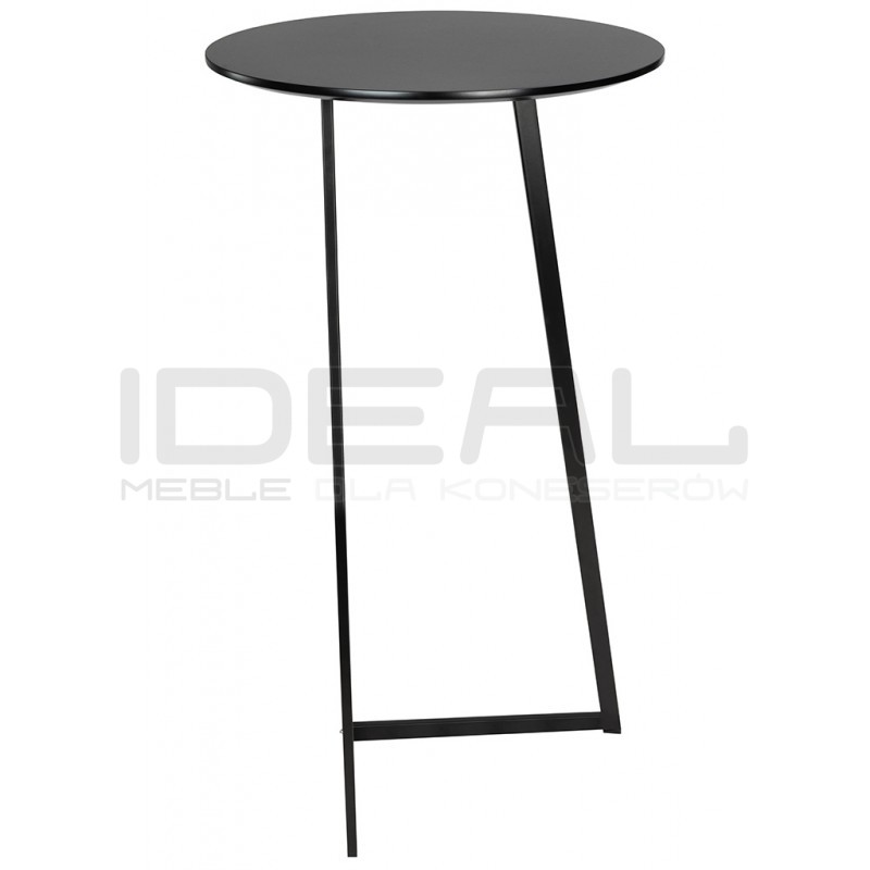Stół barowy okrągły ALLEN 60 czarny