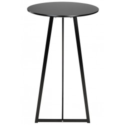 Stół barowy okrągły ALLEN 60 czarny