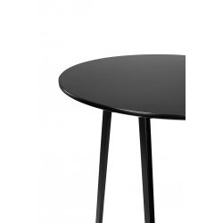 Stół barowy okrągły ALLEN 60 czarny