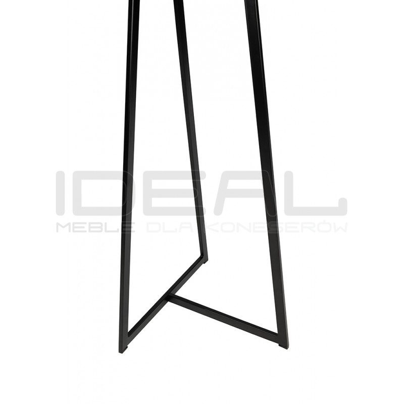 Stół barowy okrągły ALLEN 60 czarny