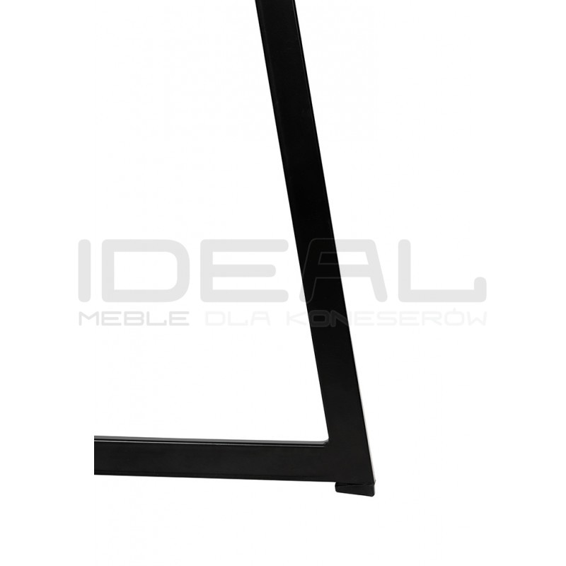 Stół barowy okrągły ALLEN 60 czarny