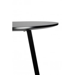 Stół barowy okrągły ALLEN 60 czarny