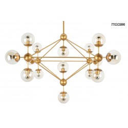 Lampa wisząca Planetario ASTRIFERO 15 złota