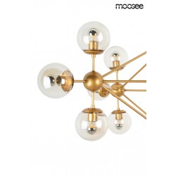 Lampa wisząca Planetario ASTRIFERO 15 złota