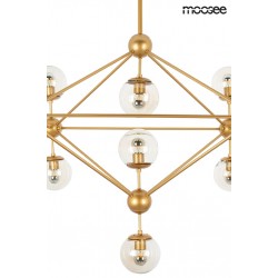 Lampa wisząca Planetario ASTRIFERO 15 złota