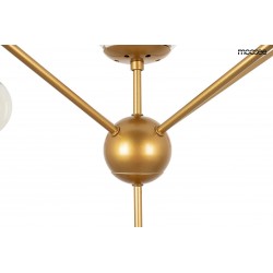 Lampa wisząca Planetario ASTRIFERO 15 złota