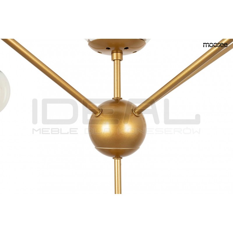 Lampa wisząca Planetario ASTRIFERO 15 złota