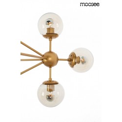 Lampa wisząca Planetario ASTRIFERO 15 złota