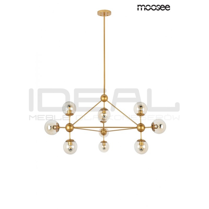 Lampa wisząca Planetario ASTRIFERO 10 złota