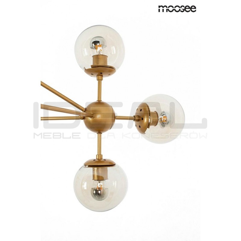 Lampa wisząca Planetario ASTRIFERO 10 złota