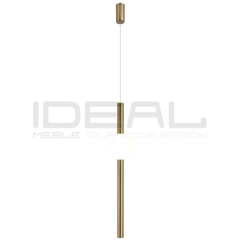 Lampa wisząca designerska O-LINE Led 63 pion MOSIĄDZ