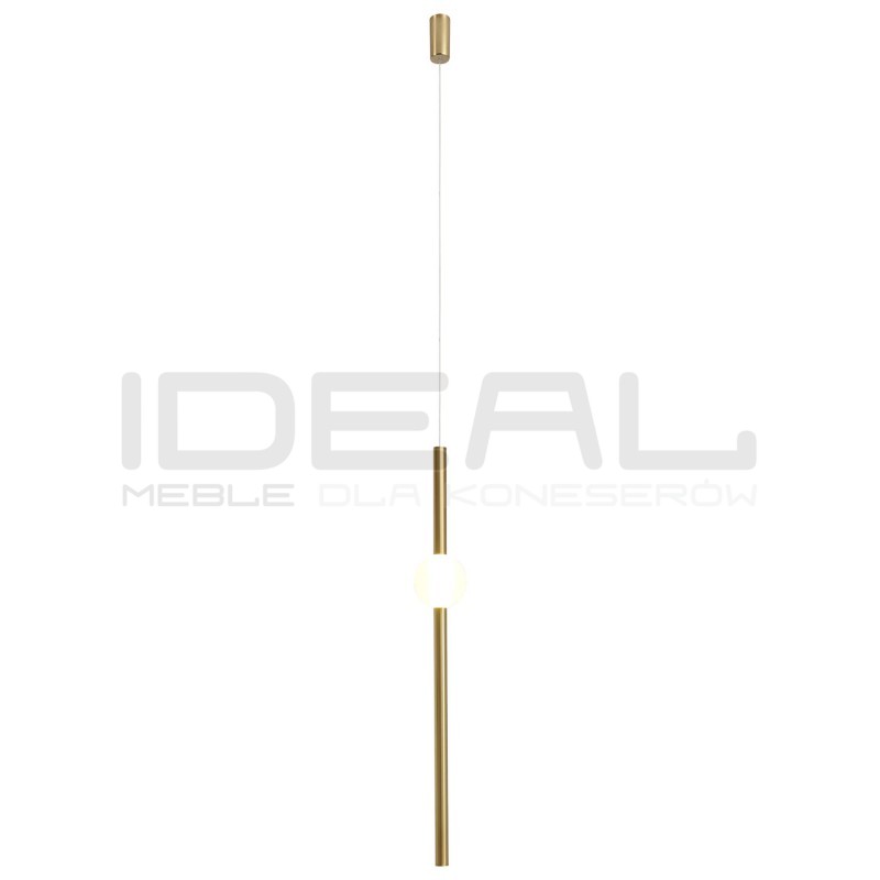 Lampa wisząca designerska O-LINE Led 63 pion MOSIĄDZ