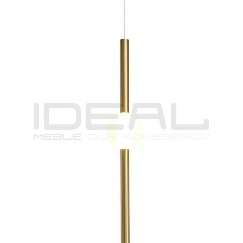 Lampa wisząca designerska O-LINE Led 63 pion MOSIĄDZ