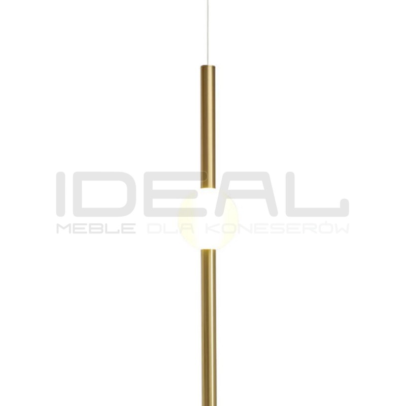 Lampa wisząca designerska O-LINE Led 93 pion MOSIĄDZ