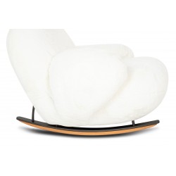 Fotel bujany PLUSH TEDDY