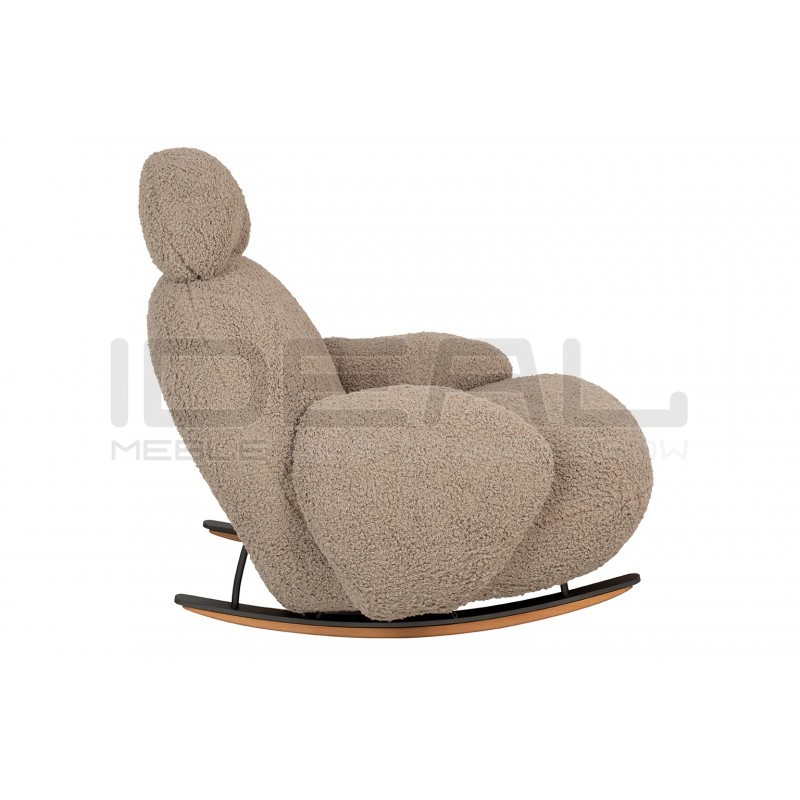 Fotel bujany PLUSH TEDDY Boucle