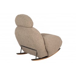 Fotel bujany PLUSH TEDDY Boucle