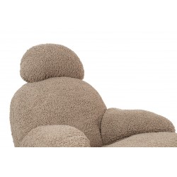 Fotel bujany PLUSH TEDDY Boucle