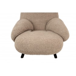 Fotel bujany PLUSH TEDDY Boucle