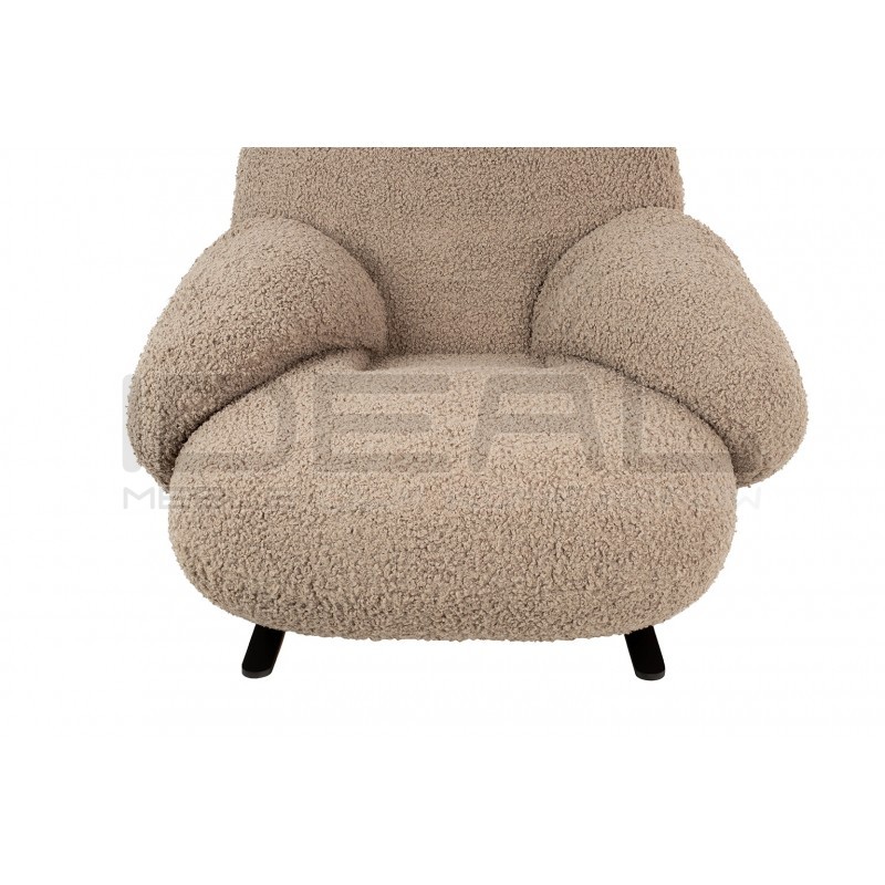 Fotel bujany PLUSH TEDDY Boucle