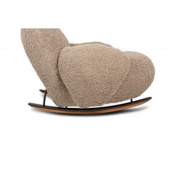 Fotel bujany PLUSH TEDDY Boucle