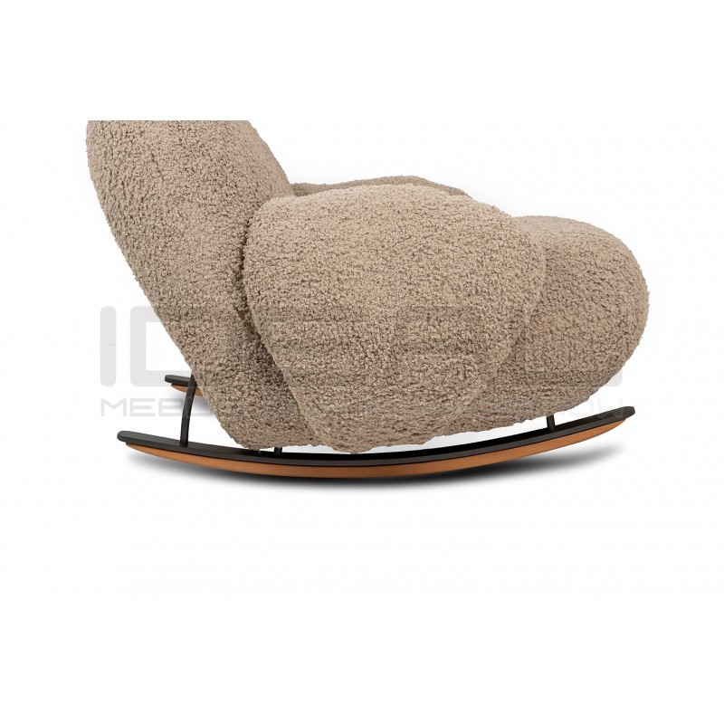 Fotel bujany PLUSH TEDDY Boucle