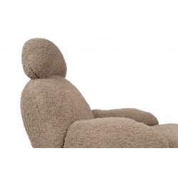 Fotel bujany PLUSH TEDDY Boucle