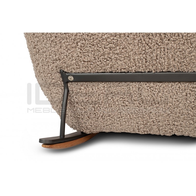 Fotel bujany PLUSH TEDDY Boucle