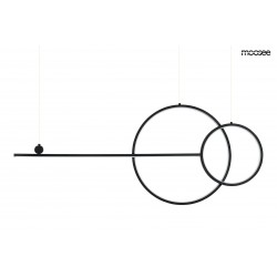 Lampa wisząca czarna RAGE 120