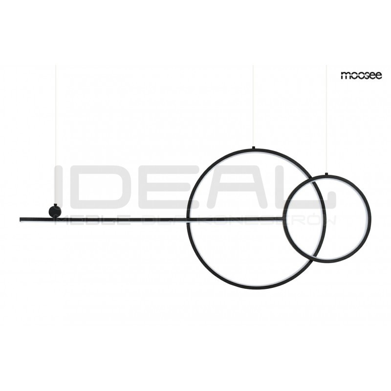 Lampa wisząca czarna RAGE 120