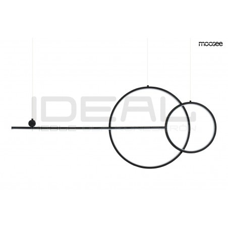 Lampa wisząca czarna RAGE 120