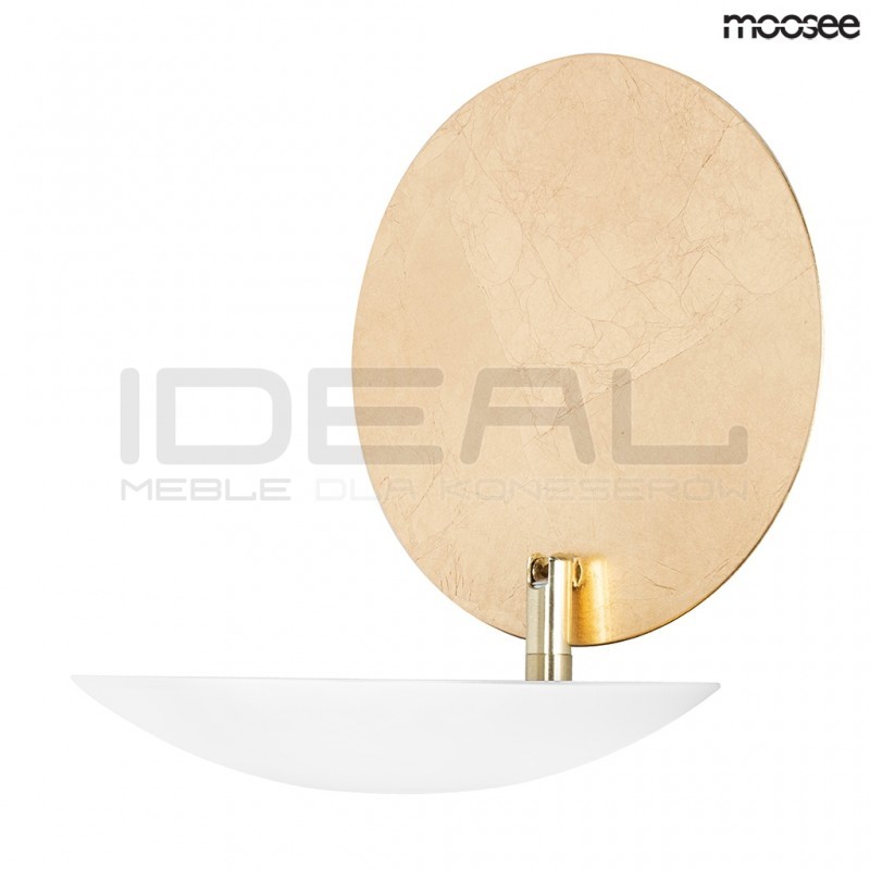 Kinkiet geometryczny ECLISE złoty