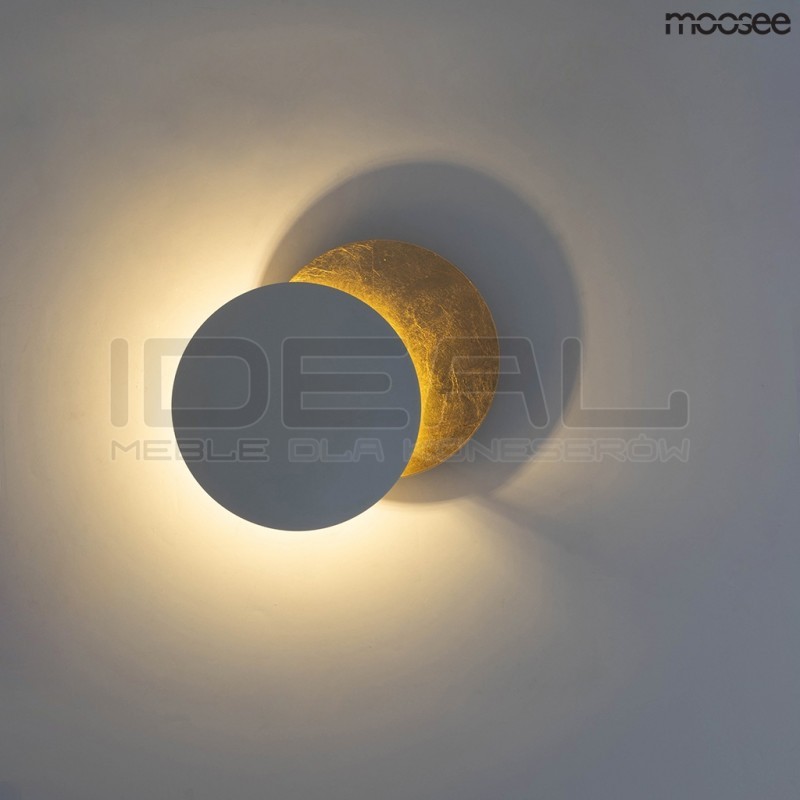 Kinkiet geometryczny ECLISE złoty