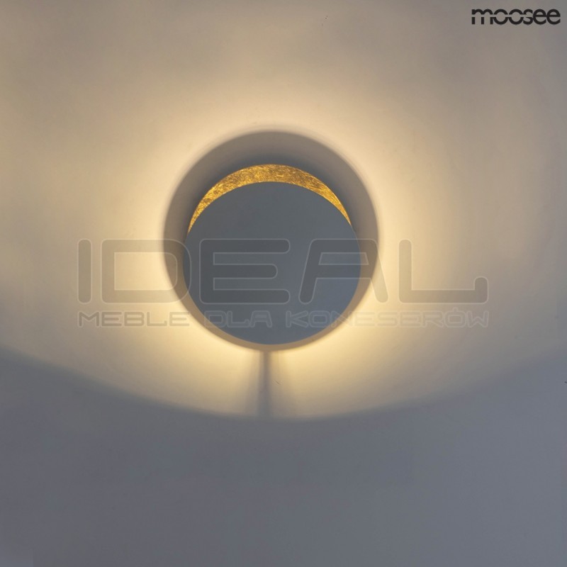 Kinkiet geometryczny ECLISE złoty