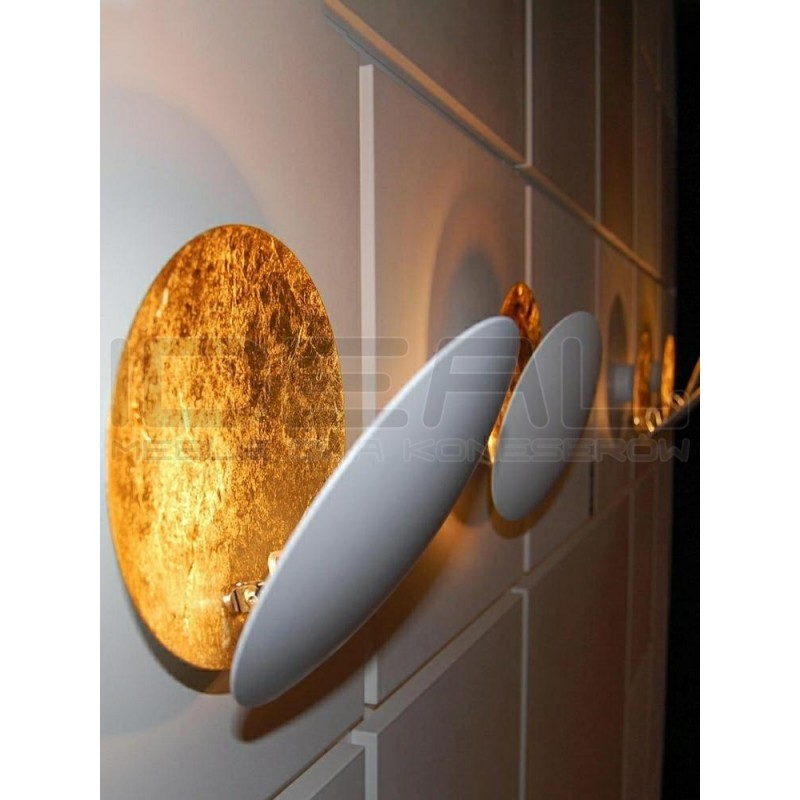 Kinkiet geometryczny ECLISE złoty