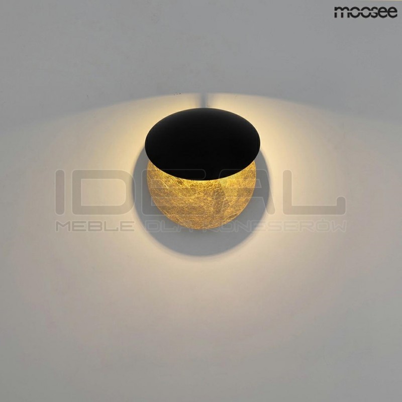 Kinkiet geometryczny ECLISE złoty