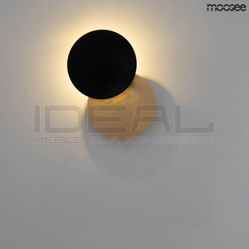 Kinkiet geometryczny ECLISE złoty