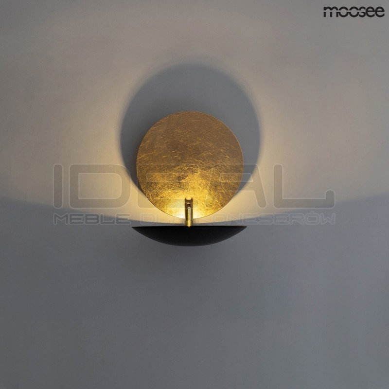 Kinkiet geometryczny ECLISE złoty