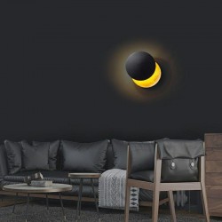 Kinkiet geometryczny ECLISE złoty