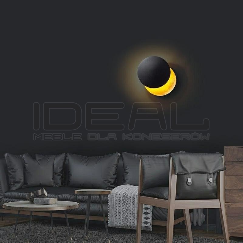 Kinkiet geometryczny ECLISE złoty