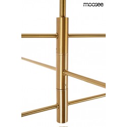 Lampa wisząca glamour PIAZETTA złota