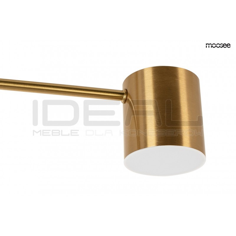 Lampa wisząca glamour PIAZETTA złota