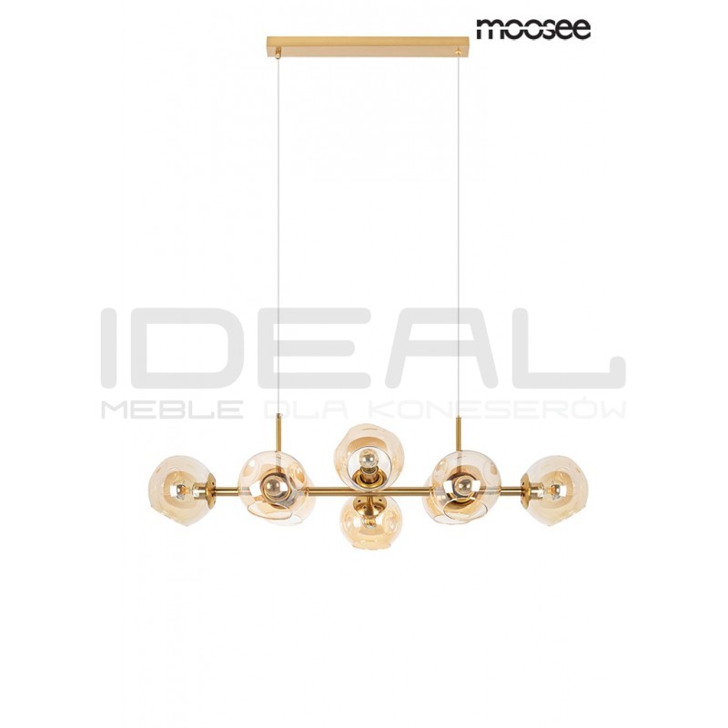 Lampa wisząca glamour pozioma ROMEO